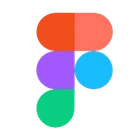 Figma logo representing collaborative web design and prototyping.