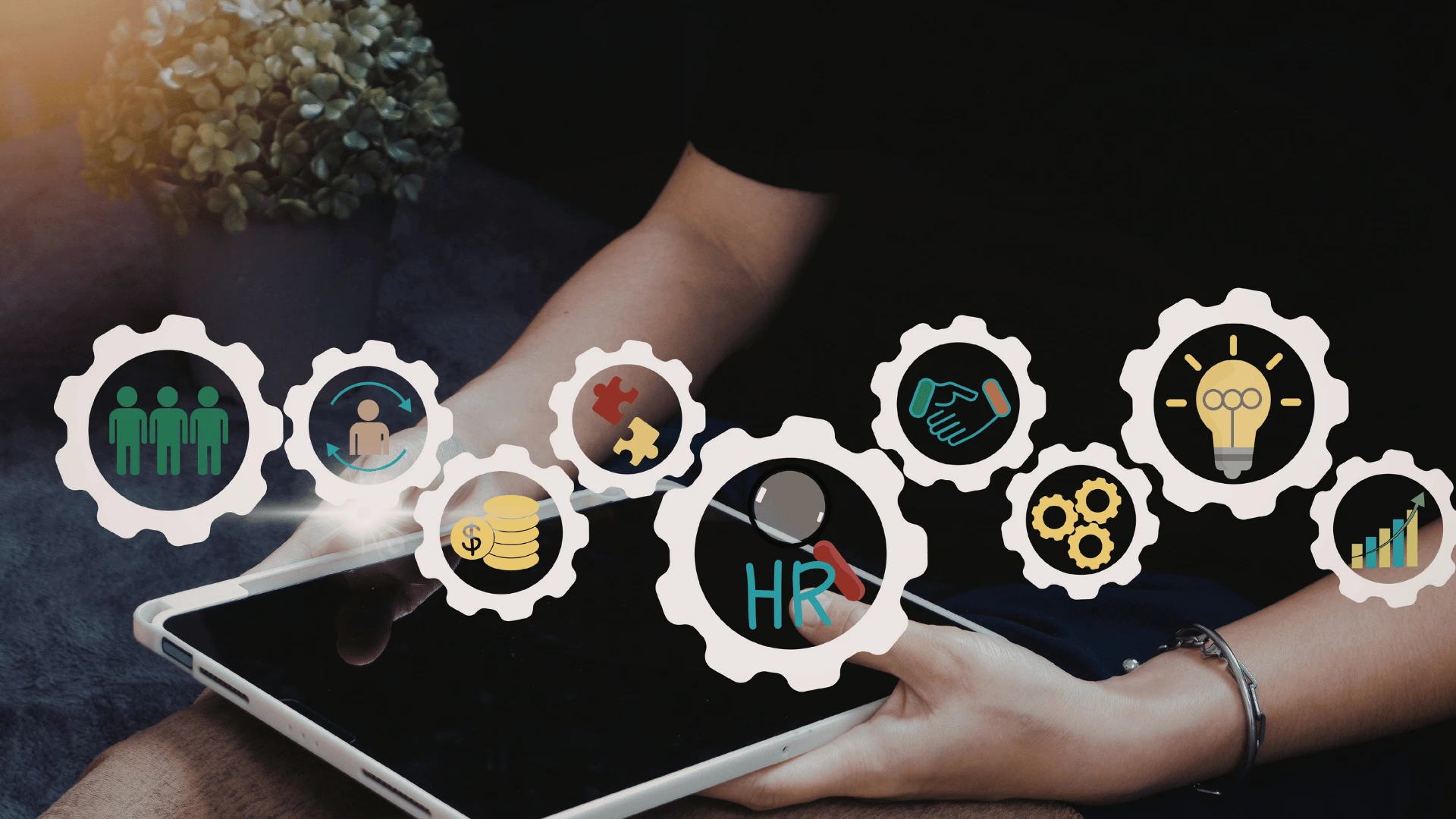 Processus stratégique marketing incluant analyse, conversion et croissance digitale