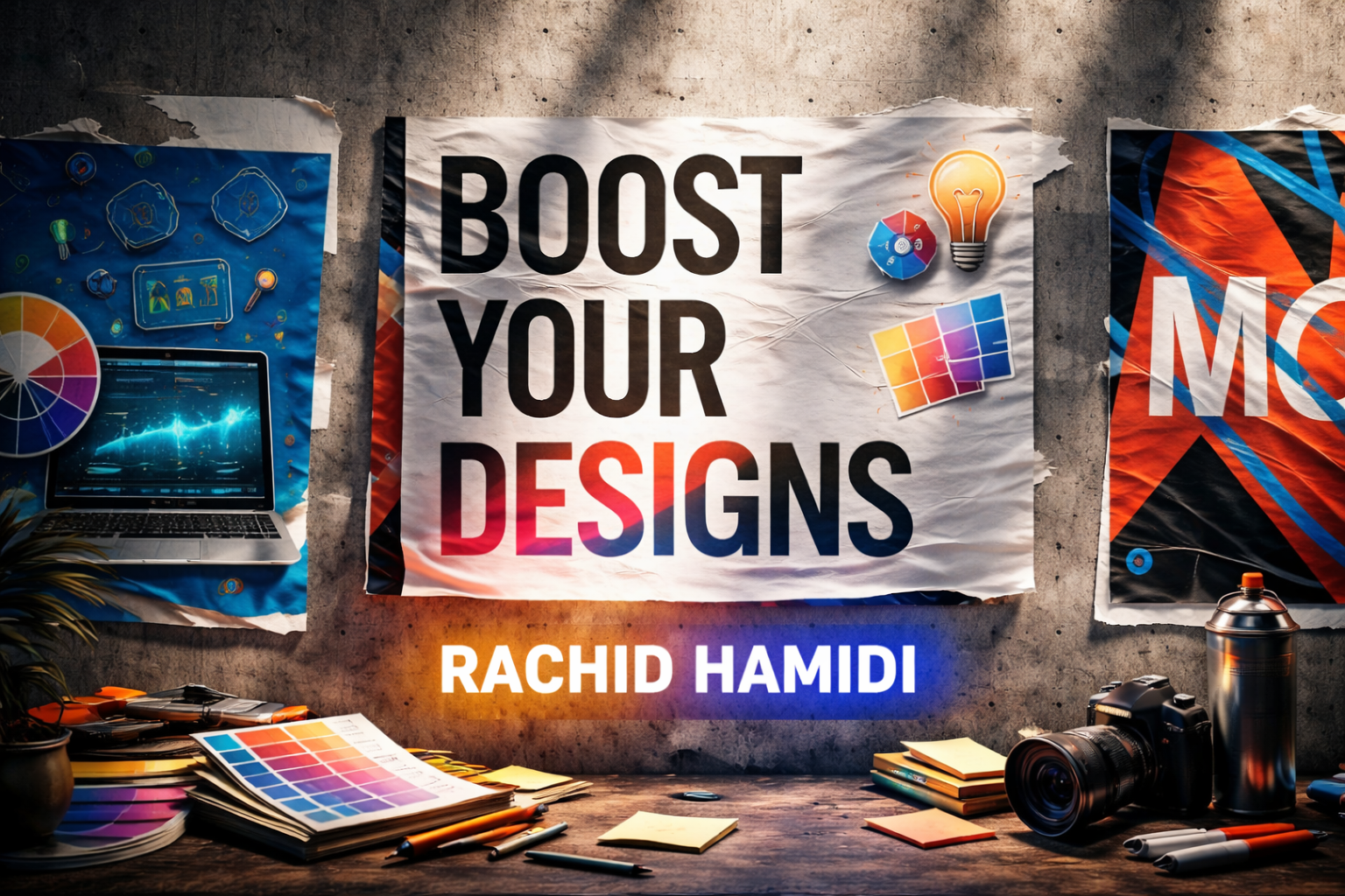 A vibrant digital promotional poster reading 